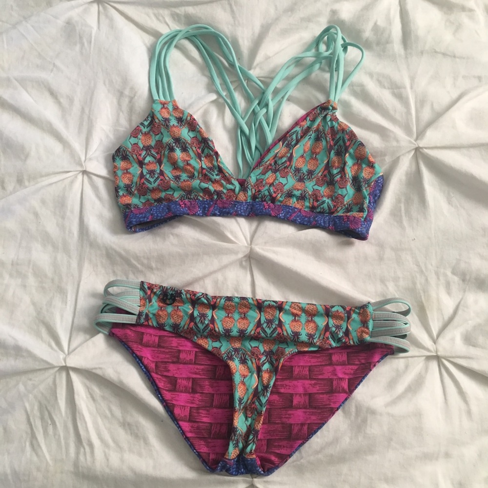 Maaji Pineapple Bikini Seperates